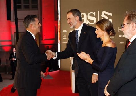 Queen Letizia and King Felipe attended anniversary celebrations of AS ...