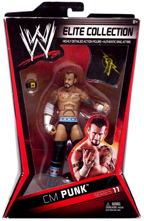 Wwe Wrestling Elite Collection Series 11 Cm Punk Action Figure Mattel