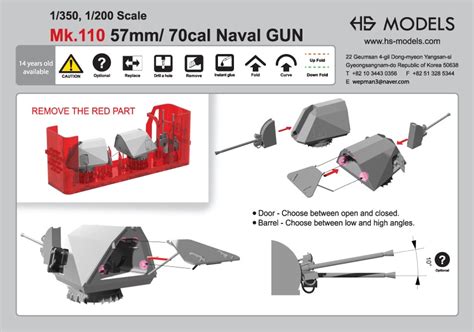 Bofors Mk 110 70 Caliber 57mm Naval Gun | HLJ.com