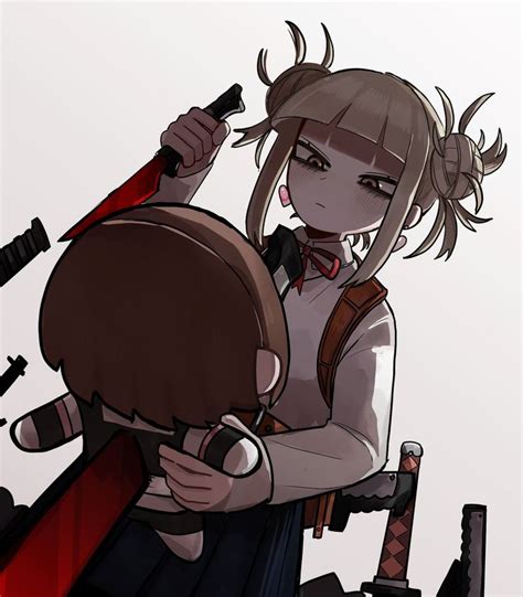 ㅤ˚ ପ Himiko ♡ ₊ In 2023 Toga Yandere Girl Anime Villians