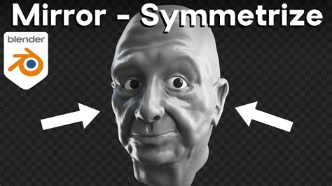 How To Mirror Symmetrize Your Sculpts Blender Tutorial YouTube