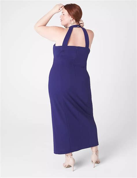 Sleeveless Halter Front Keyhole Max Lanebryant