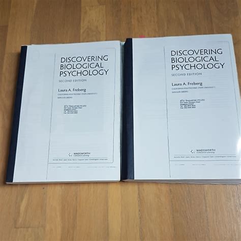 Discovering Biological Psychology 2nd Edition Hobbies And Toys Books