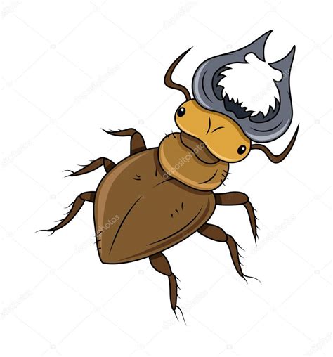 Vector De Insectos Peligrosos De Dibujos Animados 2024