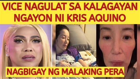 Vice Ganda Nagreact Sa Kalagayan Ngayon Ni Kris Aquino Nagbigay Ng