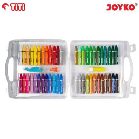 Jual NEW JOYKO TITI CRAYON OIL PASTEL KRAYON MINYAK JOYKO 48 WARNA OP