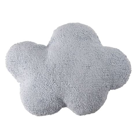 Cuscino Nuvola In Cotone Blu 50x40 Cloud Maisons Du Monde