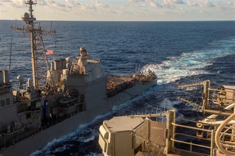 Dvids Images Uss Ronald Reagan Cvn 76 Conducts Fueling At Sea