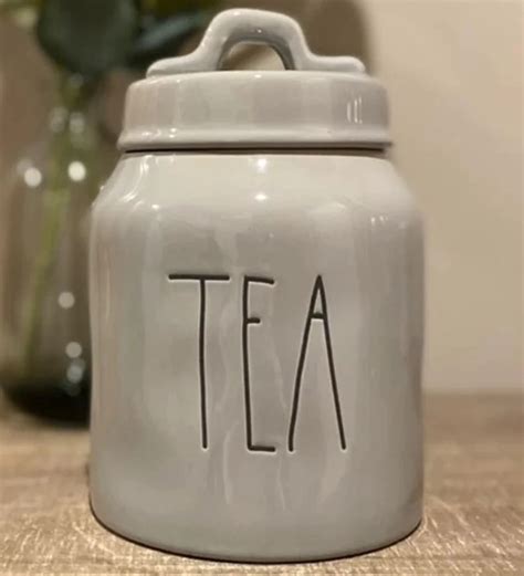 New Rae Dunn Tea Canister Luxe Home And Fashion Flour Canister Sugar