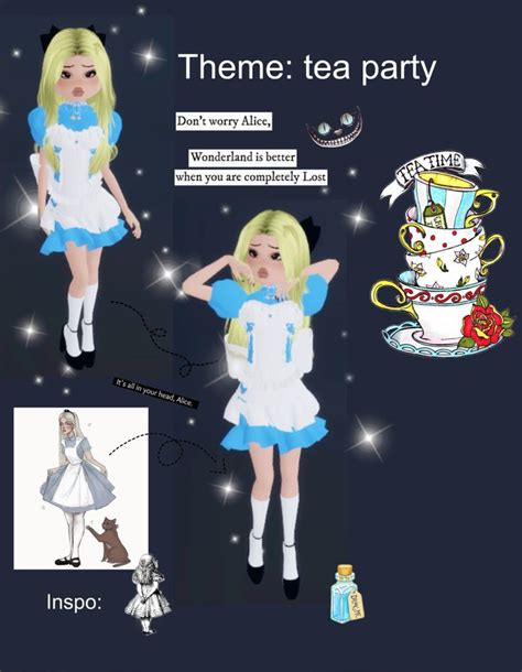 Dress To Impress Theme Tea Party In 2024 Tea Party Outfits Dress To Impress Tea Party Theme