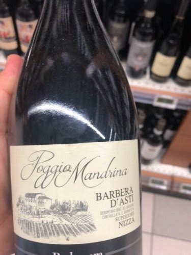 Poggio Mandrina Barbera D Asti Superiore Nizza Vivino Brasil