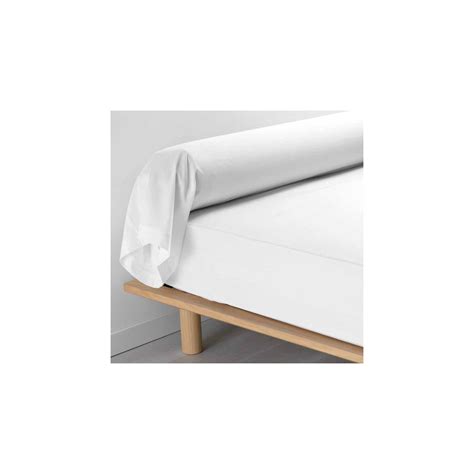 Taie De Traversin percaline 85x185cm Blanc à Prix Carrefour