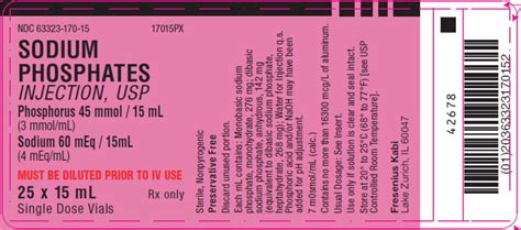 Dailymed Sodium Phosphates Sodium Phosphate Monobasic Monohydrate