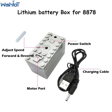 MOC Bo Tier De Batterie Au Lithium Aste Pour Blocs De Construction