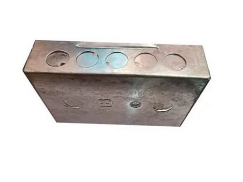 Galvanized Iron GI Rectangular 6x8inch GI Electrical Modular Box For