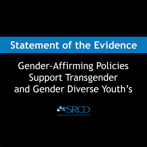 Gender Affirming Policies Support Transgender And Gender Diverse Youth