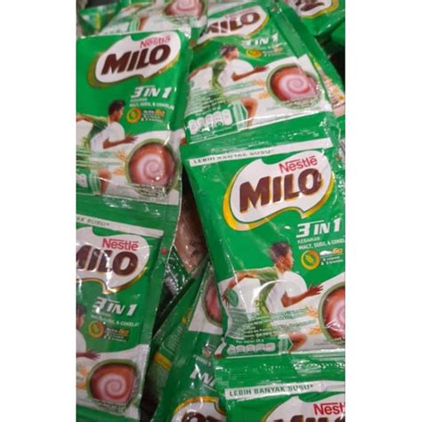 Jual Milo 3 In 1 Activ Go 35gr 10pc Shopee Indonesia