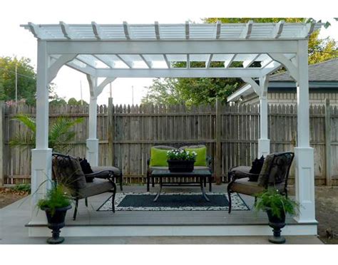 Customers Photo 10 X 12 Vinyl Belvedere Pergola