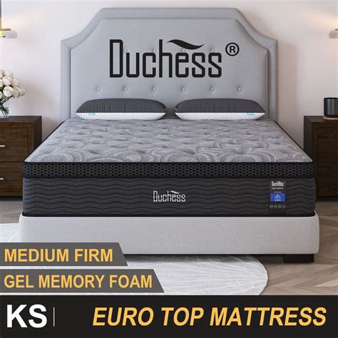 Duchess Queen Double King Single Bed Mattress Pocket Spring Foam Medium