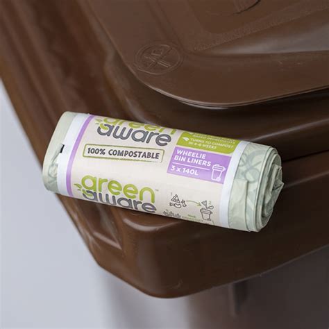 Compostable Wheelie Bin Liner Greenaware