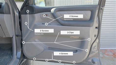 Easily Remove The Door Panel On Series Toyota Land Cruiser Youtube