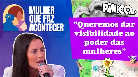 VICE PRESIDENTE DO PL MULHER AMÁLIA BARROS EXPLICA PROJETO MULHER QUE