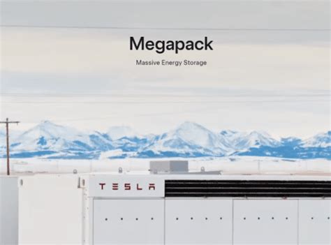 Tesla Signs A Landmark Multi Billion Dollar Gwh Megapack Deal The