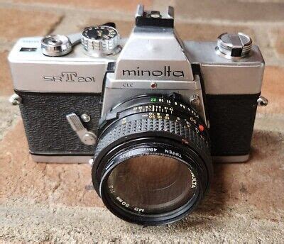 Minolta Srt Mm Slr Camera Mm Md Lens Vintage Ebay