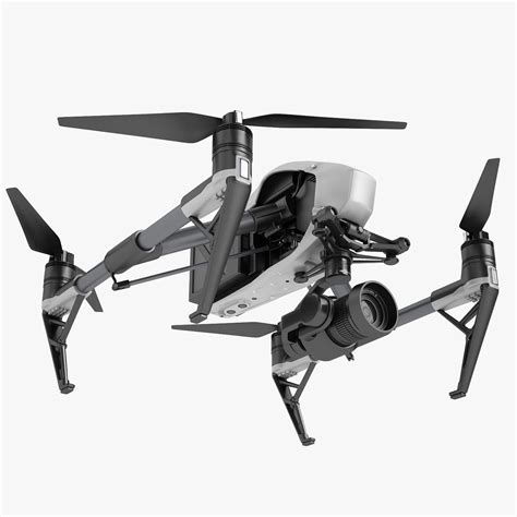 Dji Inspire 2 3d Model 59 Max Fbx Obj Free3d