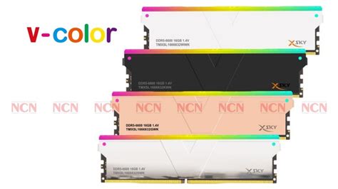 V Color Launches The Manta Xsky Rgb Ddr5 6600mhz Cl32 Memory Kit