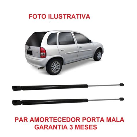 Par Amortecedor Porta Mala Corsa Hatch 1994 a 2001 em Promoção na