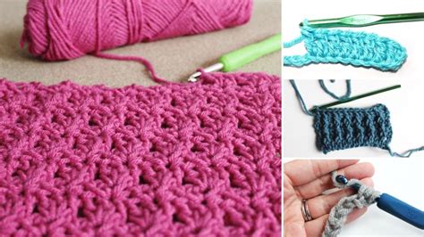 35 Unique Crochet Stitches For Blankets Afghans EasyCrochet