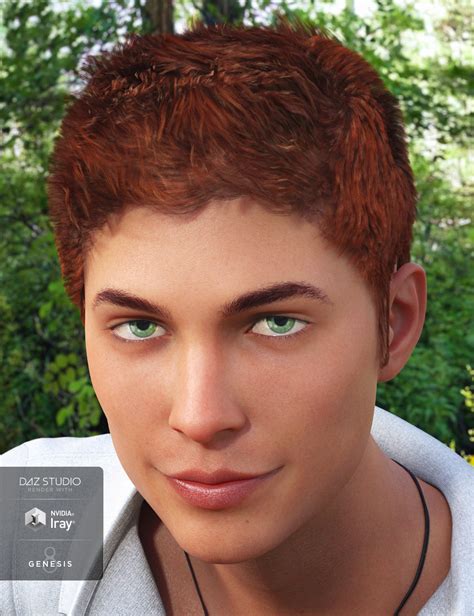 Zack Hair For Genesis 8 Male S Daz 3d