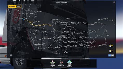 ETS 2 Promods Rusmap Project Balkans Turkey Dörtlü Kombo Map