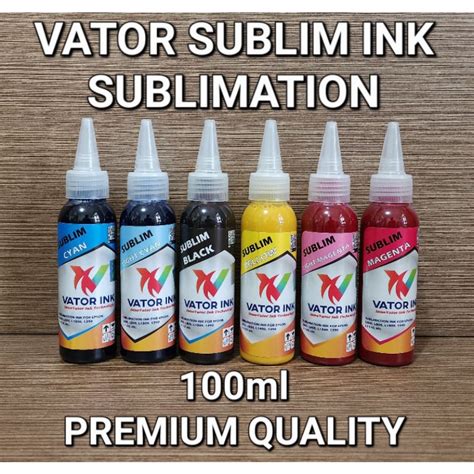 Jual Tinta Sublim EPSON Vator Ink 100ml Sublimation Sablon Mug Kaos