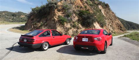 Ae86 Vs Fr S Toyotas Legacy Continues Drivingline