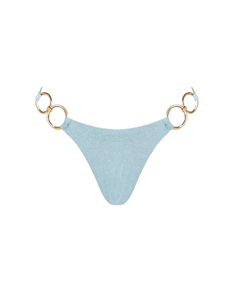 Blue Brazilian Bikini Bottom S Vivien Vance