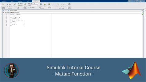 How To Code And Simulate A Matlab Function In Simulink Simulink