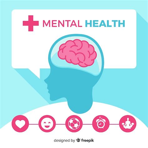 Concepto Moderno De Salud Mental Con Diseño Plano Vector Gratis