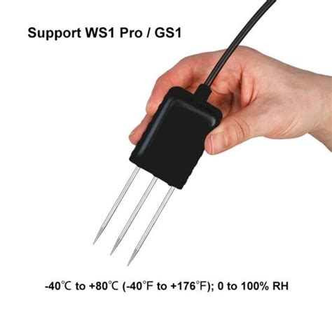 Ubibot Soil Probe 3m Usb 5v Rs485 Für Ws1 Pro