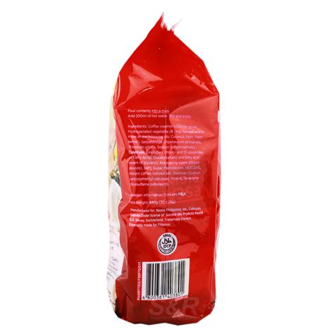 Nescafe Original In Complete Coffee Mix Sachets