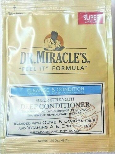 Dr Miracles Feel It Formula Deep Conditioning Treatment 175 Oz