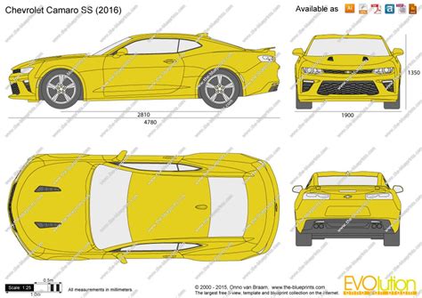 The Vector Drawing Chevrolet Camaro Ss Chevrolet