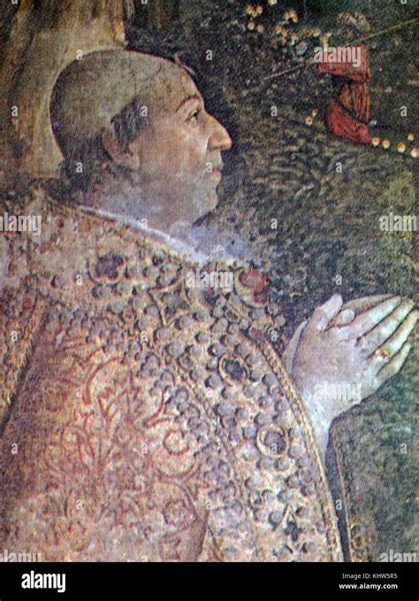 Portrait Of Pope Alexander VI 1431 1503 He Is One Of The Most