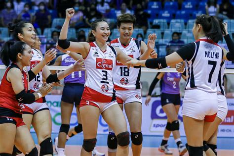 Pvl Cignal Gets Back At Choco Mucho In Bronze Battle Inquirer Sports