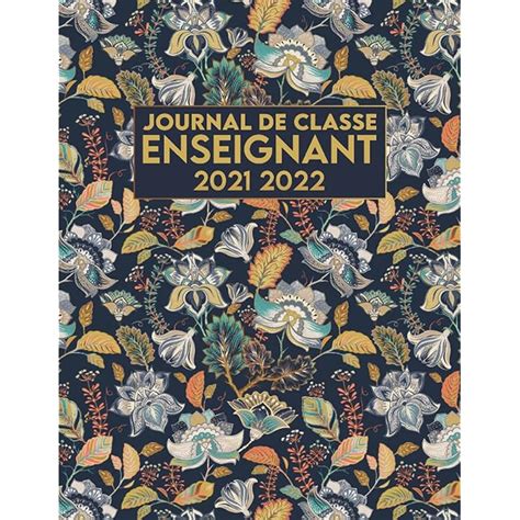 Buy Journal De Classe Enseignant Journal De Classe