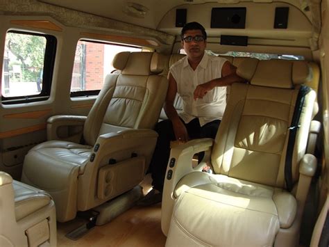 Seater Toyota Luxury Van Hire In Delhi Rent A Toyota Hiace Van