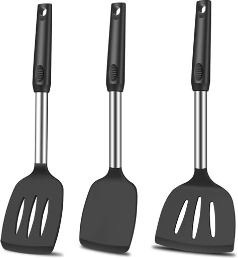 Amazon Klaqqed Spatula Set Silicone Spatula Heat Resistant