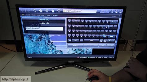 Alphashop.lt apžvalga: Samsung UE32ES6100 išmanusis televizorius (Smart ...