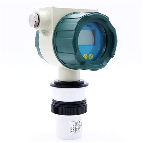 Ip68 Probe Ultrasonic Water Level Sensor Integrated With Lcd Display